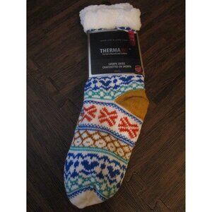 Thermaxx Sherpa Slipper Socks Ultra Soft Acrylic Thick Cushion fits Shoe 4-10